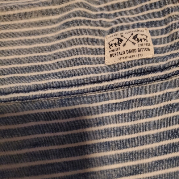 Buffalo David Bitton distressed track shorts - Picture 2 of 4